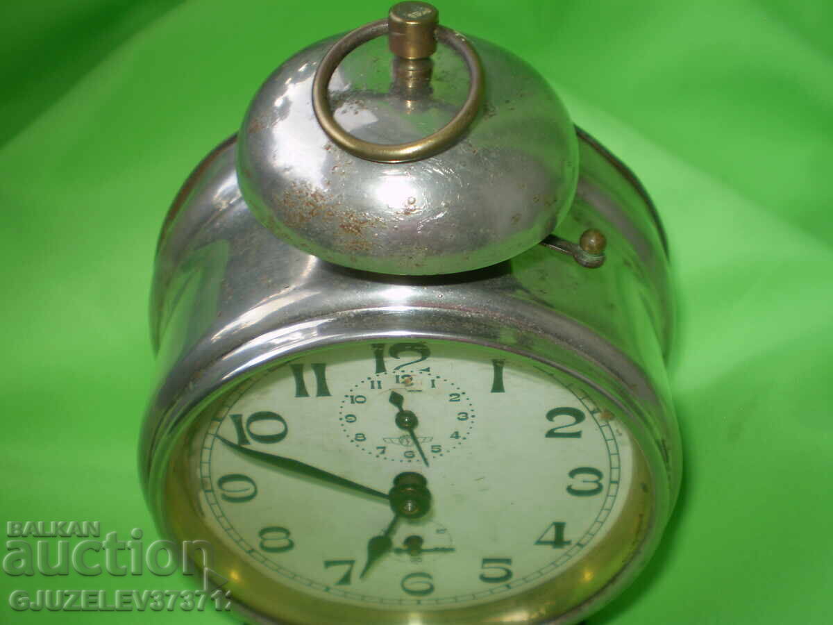 Rare 1930s Kienzle Germany Desk Alarm Clock with price 149.00 BGN | € 76.18