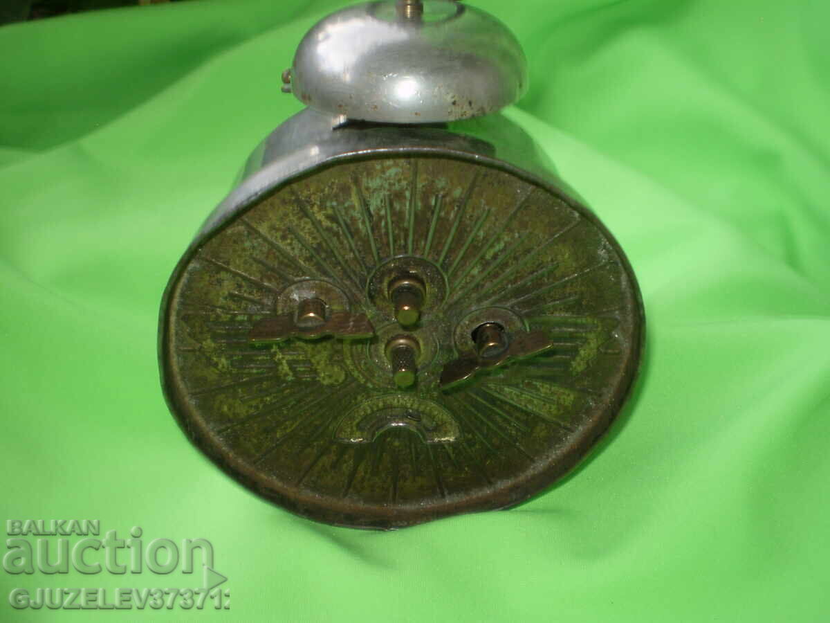 Rare 1930s Kienzle Germany Desk Alarm Clock - 5