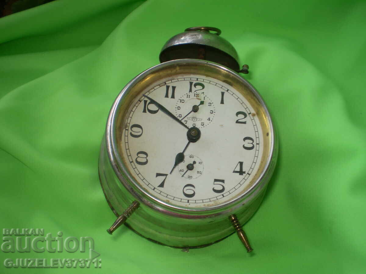 Rare 1930s Kienzle Germany Desk Alarm Clock