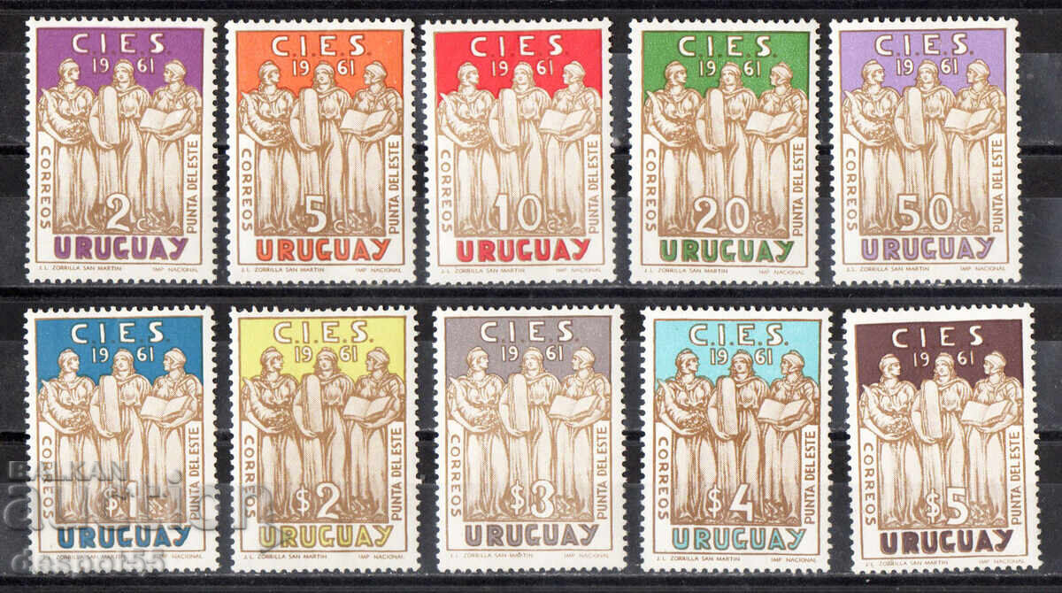 1961. Ουρουγουάη. Λατινοαμερικανική Οικονομική Επιτροπή 1961. Ουρουγουάη. Λατινοαμερικανική Οικονομική Επιτροπή