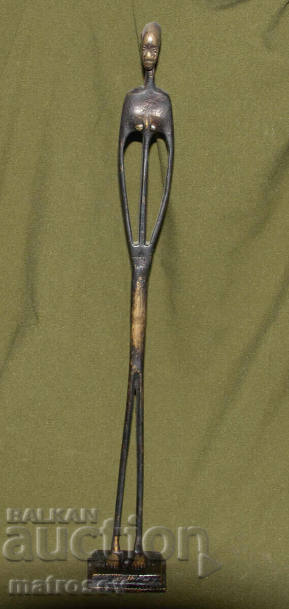 Bronze figure African motifs statue with price 280.00 BGN | € 143.16