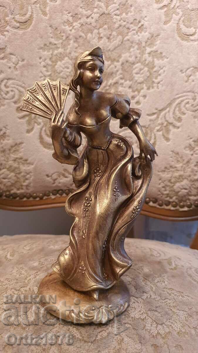 Παλιά Ιταλική φιγούρα – Μπαρόκ κυρία με τιμή 45.00 BGN | € 23.01