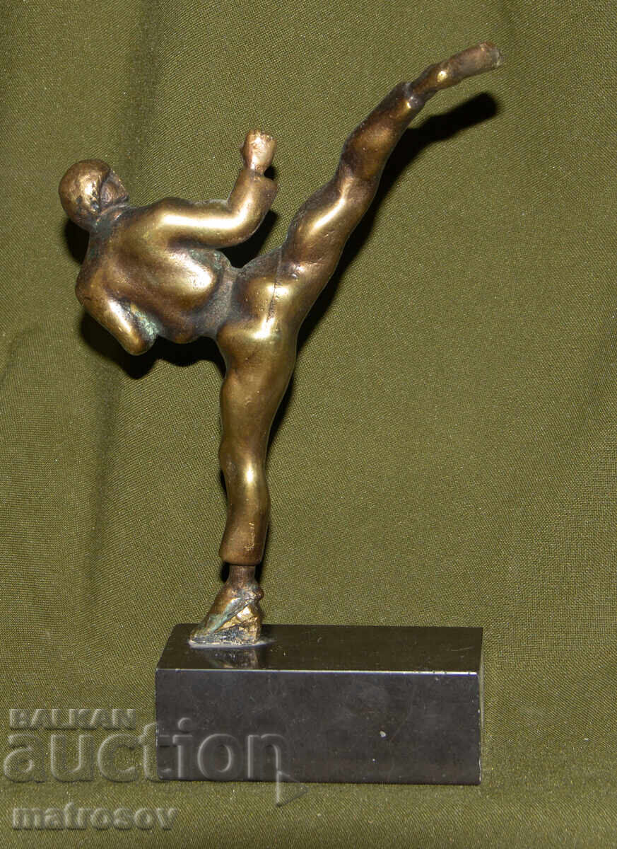 Original bronze sculpture, sports theme - 5