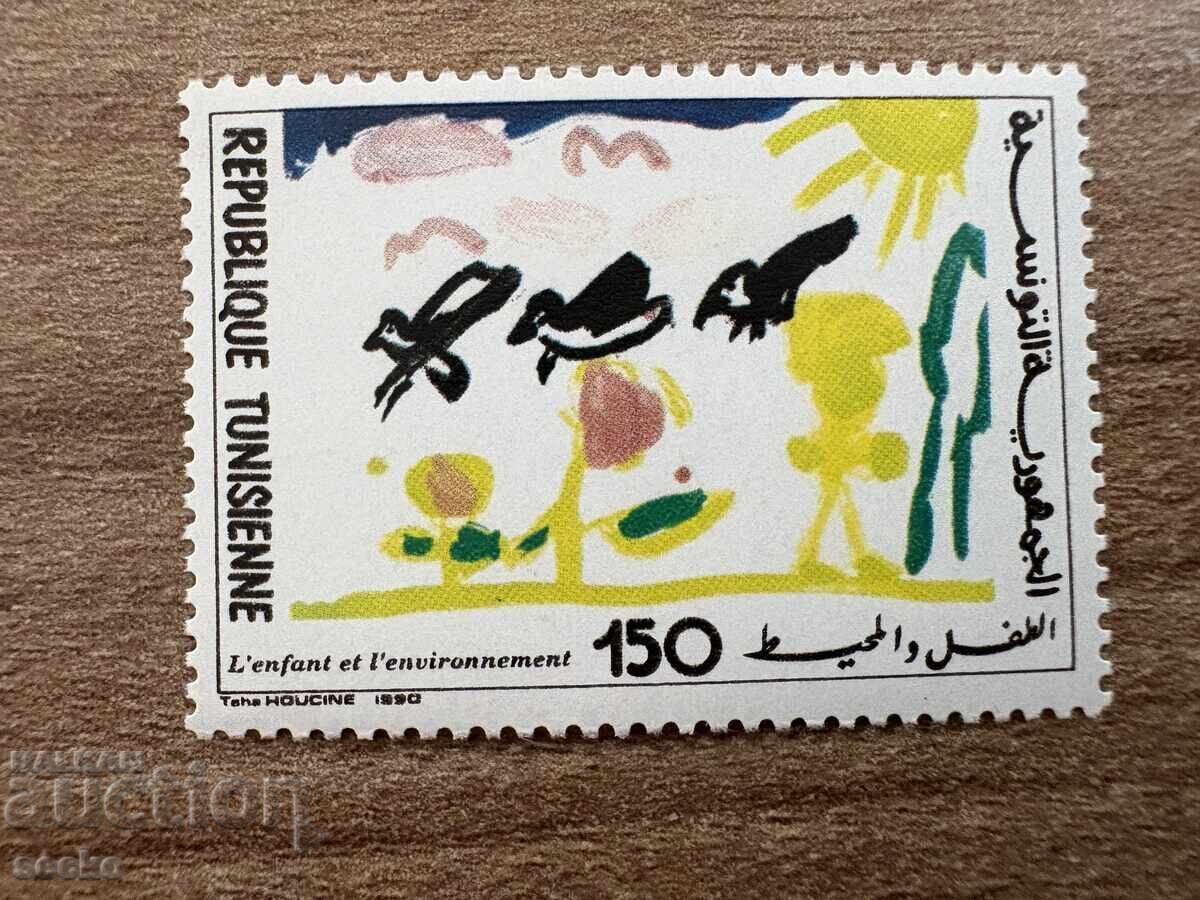 Tunisia - Copilul și natura (1990) MNH Tunisia - Copilul și natura (1990) MNH