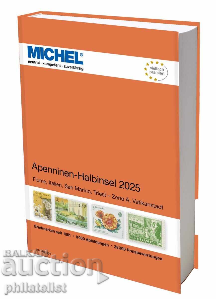 Каталог MICHEL - Апенински полуостров 2025 г. (E 5) Каталог MICHEL - Апенински полуостров 2025 г. (E 5)