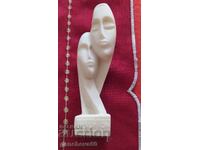 Statuetă bărbat și femeie din alabastru/Diogene