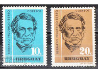 1962. Uruguay. Președintele Bernardo Prudencio Berro