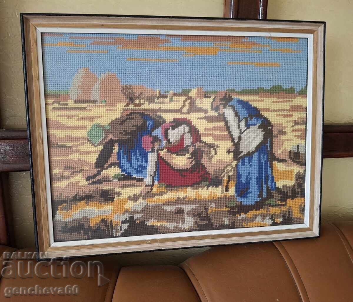 Goblen frumos înrămat 34/44cm