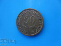 50 centavos 1954 Angola