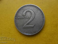 2 Kwanzas 1975 Angola