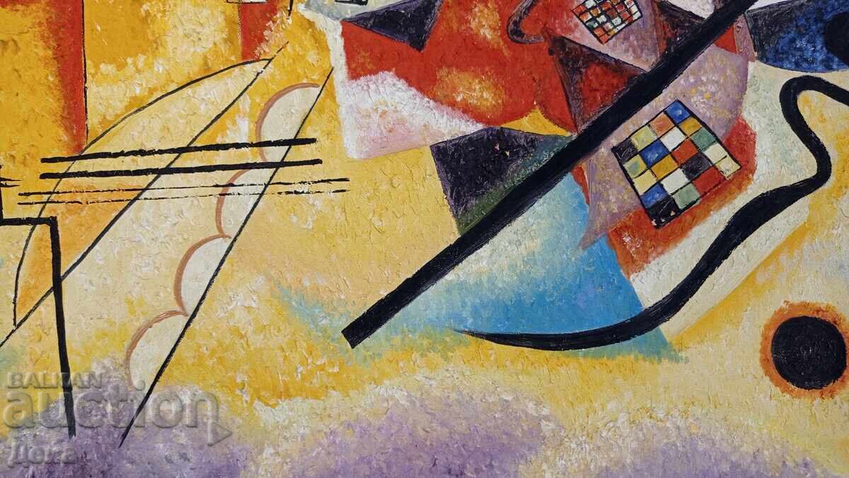 Old painting "Kandinsky" style - 6 Old painting "Kandinsky" style - 6