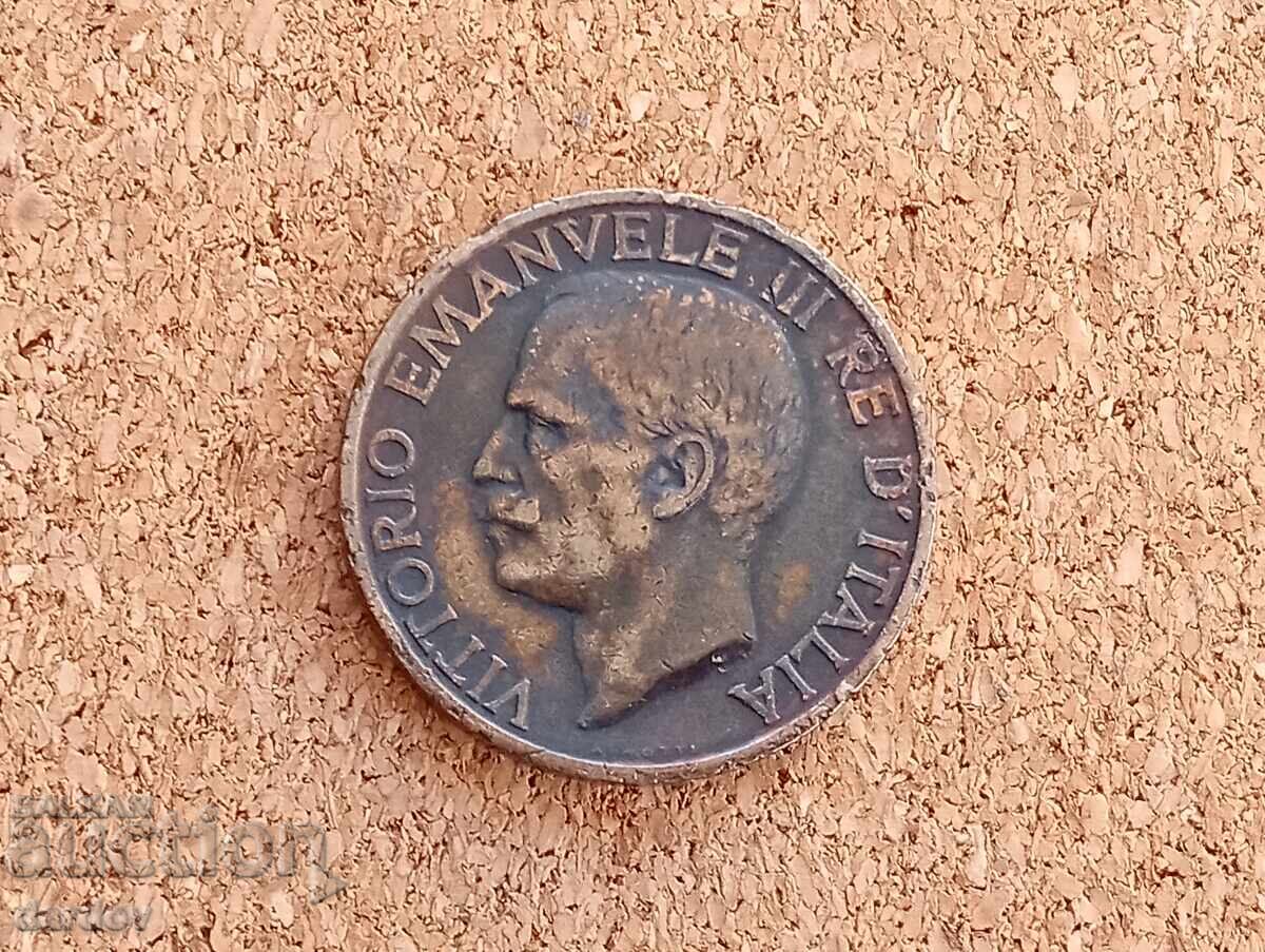 Италия 10 чентесими 1924 г. с цена 2.00 лв. | € 1.02 Италия 10 чентесими 1924 г. с цена 2.00 лв. | € 1.02