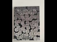 10 pieces 1/4 dollar in an album, USA