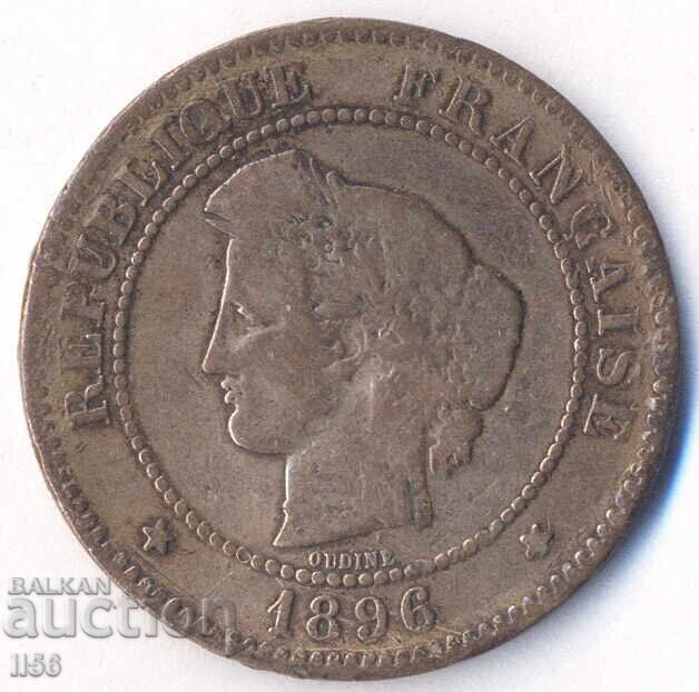 France - 5 Centimes 1896 A with price 2.00 BGN | € 1.02