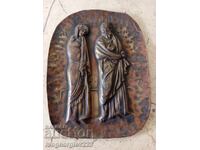 Panou vechi de cupru