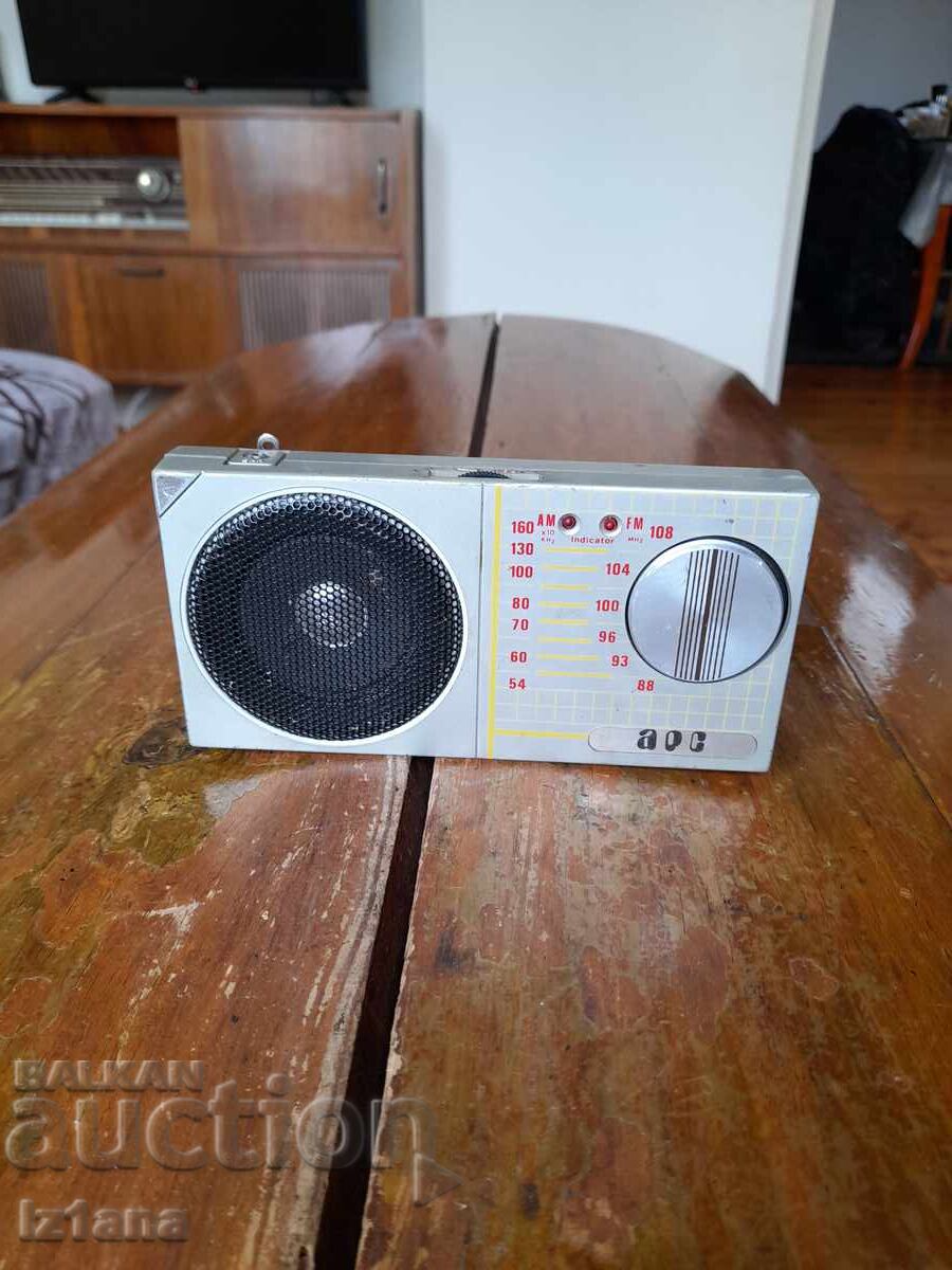 Radio vechi, receptor radio APC