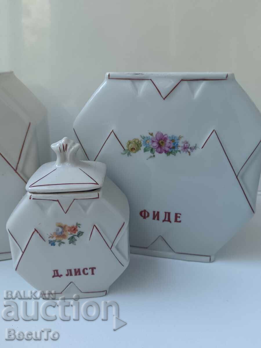 Delivery of Porcelain spice jars by Kitka, total price