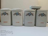 Borcane din porțelan pentru condimente, preț total