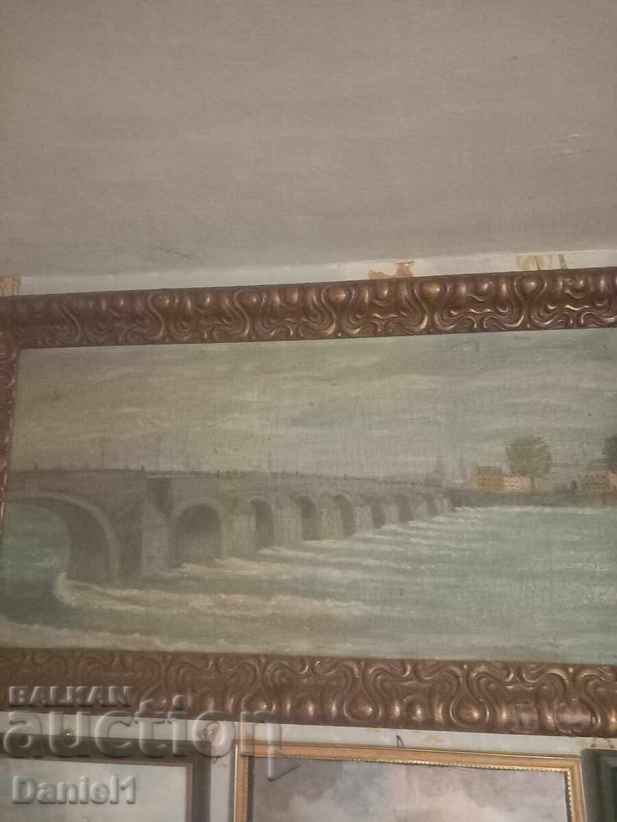 Very old painting. 84x42cm