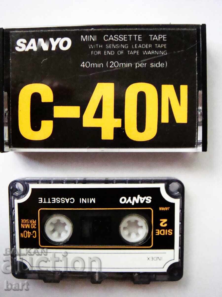 1 τεμ. μίνι κασέτες Sanyo C-40 N