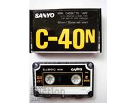 1 τεμ. μίνι κασέτες Sanyo C-40 N