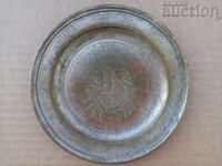 Vechi disc renascentist, farfurie rituală de casă, disc, Iisus