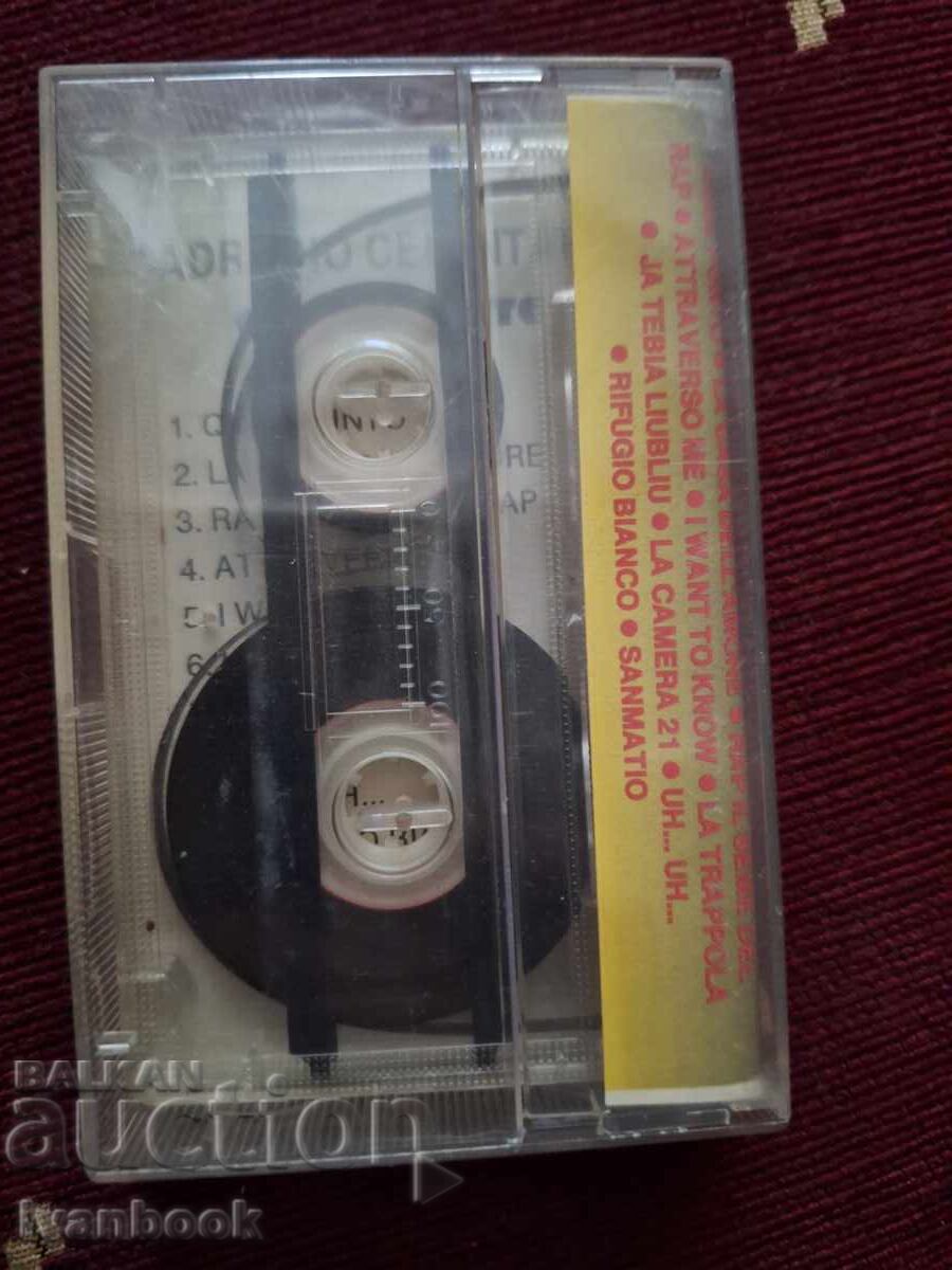 Auction  Audio Cassette - Adriano Celentano