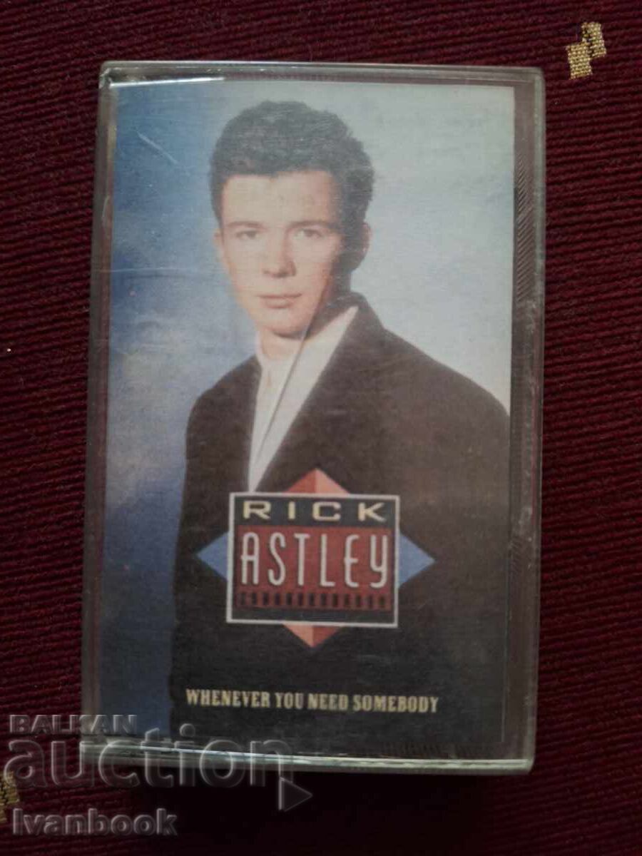 Audio cassette - Rick Astley