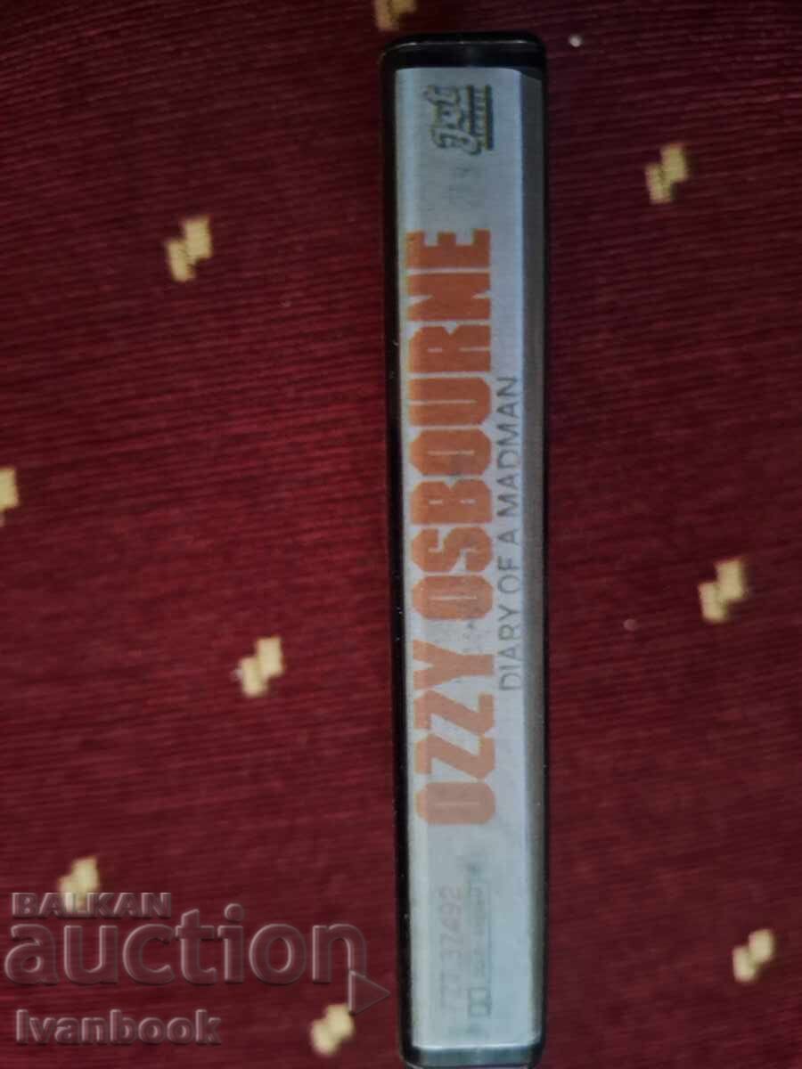 Audio cassette - Ozzy Osbourne with price 3.00 BGN | € 1.53