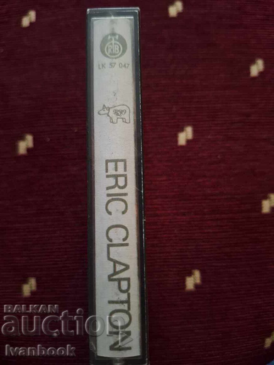 Audio cassette - Eric Clapton with price 3.00 BGN | € 1.53