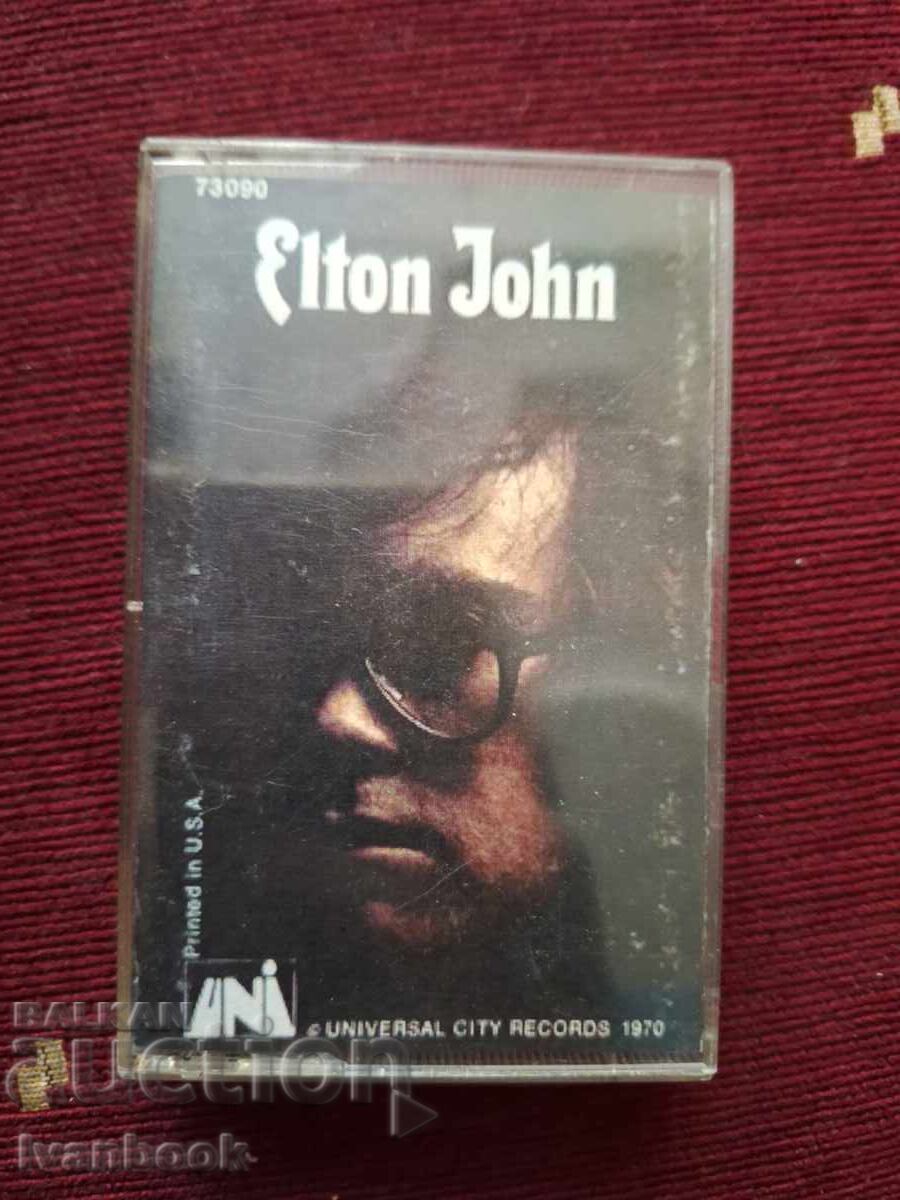 Audio cassette - Elton John Audio cassette - Elton John