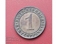 Germany - 1 Pfennig 1923 D - Munich - Rare Year
