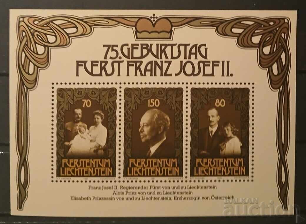 Liechtenstein 1981 Personalities MNH