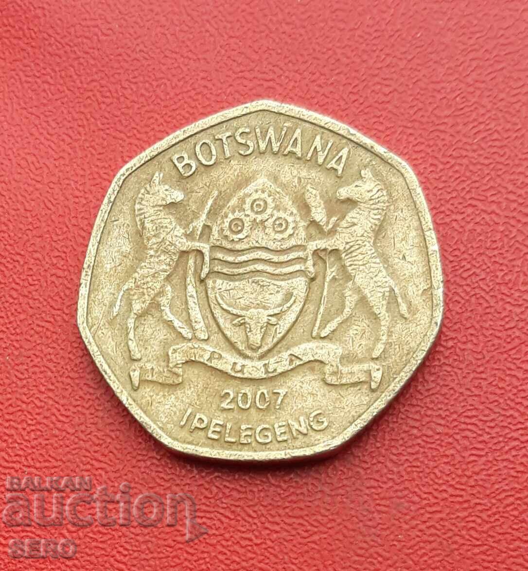 Botswana 1 Pula 2007 with price 2.50 BGN | € 1.28 Botswana 1 Pula 2007 with price 2.50 BGN | € 1.28