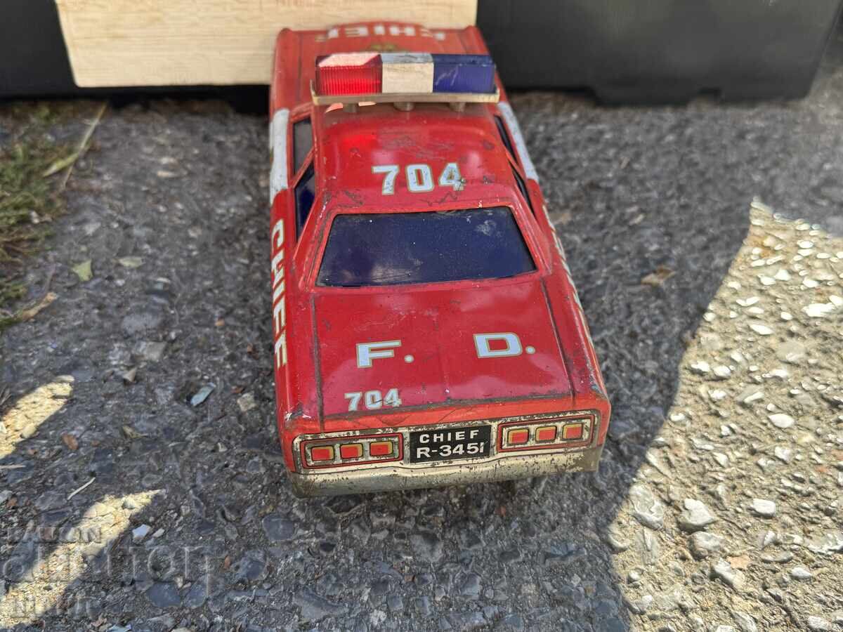 Доставка на Стара Японска метална ламаринена играчка модел кола поиция