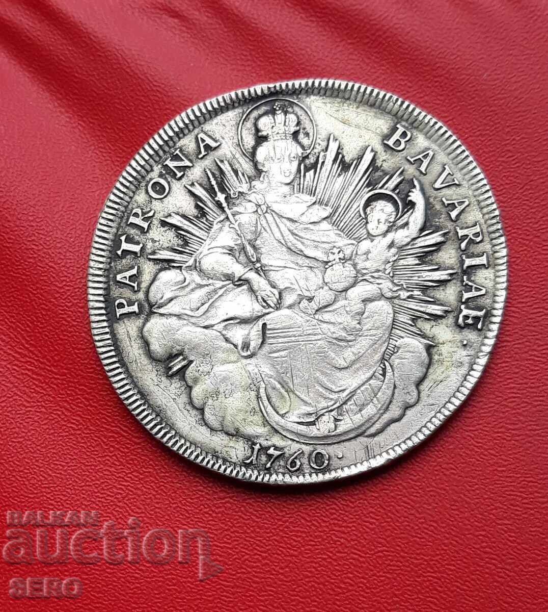 Germany-Bavaria-Thaler 1760-Well Preserved with price 165.00 BGN | € 84.36