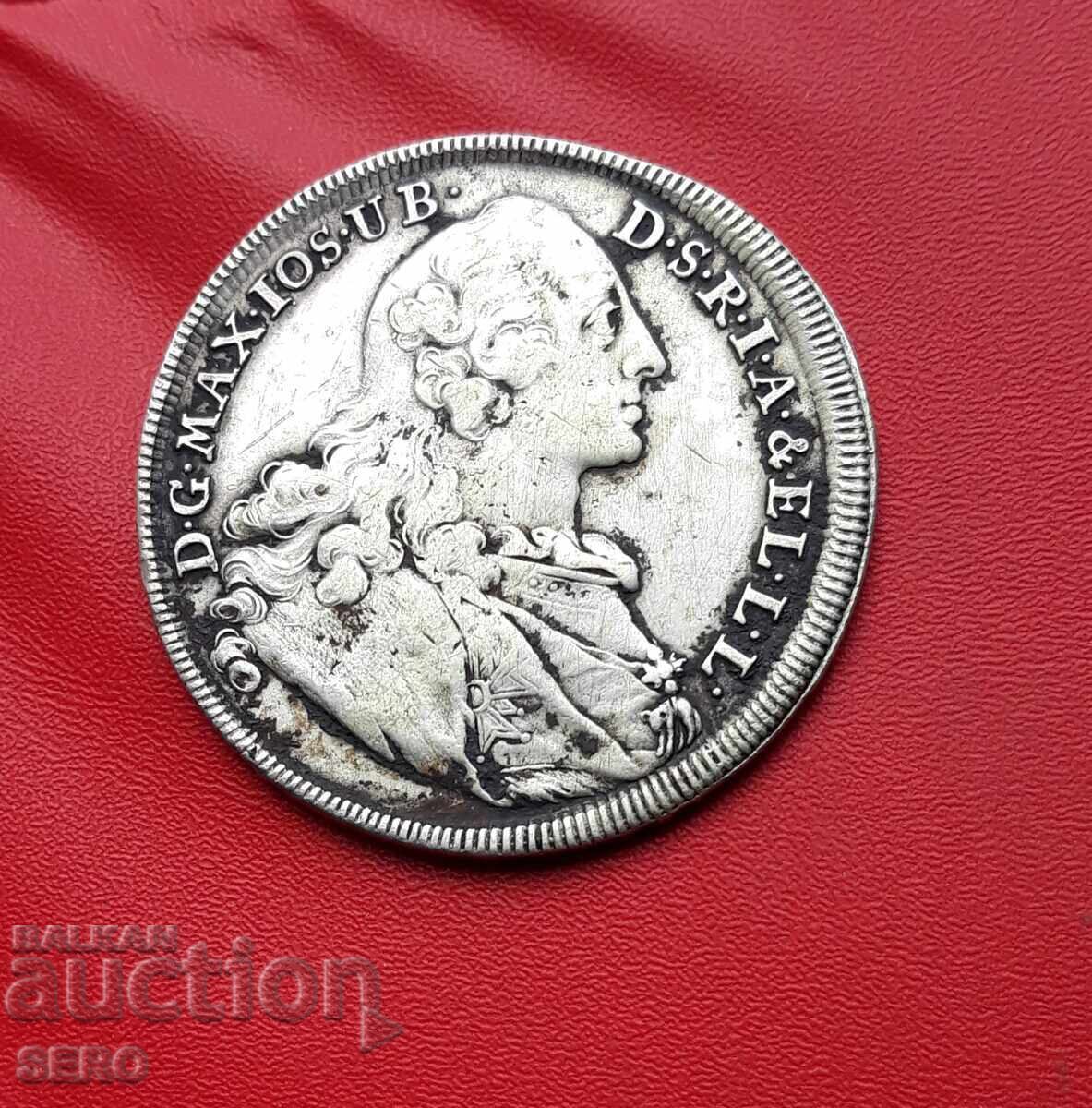Germany-Bavaria-Thaler 1760-Well Preserved