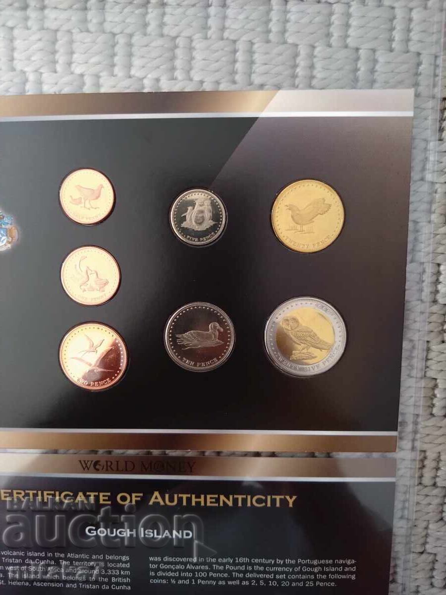 Set de monede Insula Gough cu preț € 21.47 | 41.99 BGN