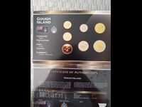 Сет монети острови Гоф