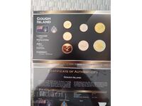 Set de monede Insula Gough