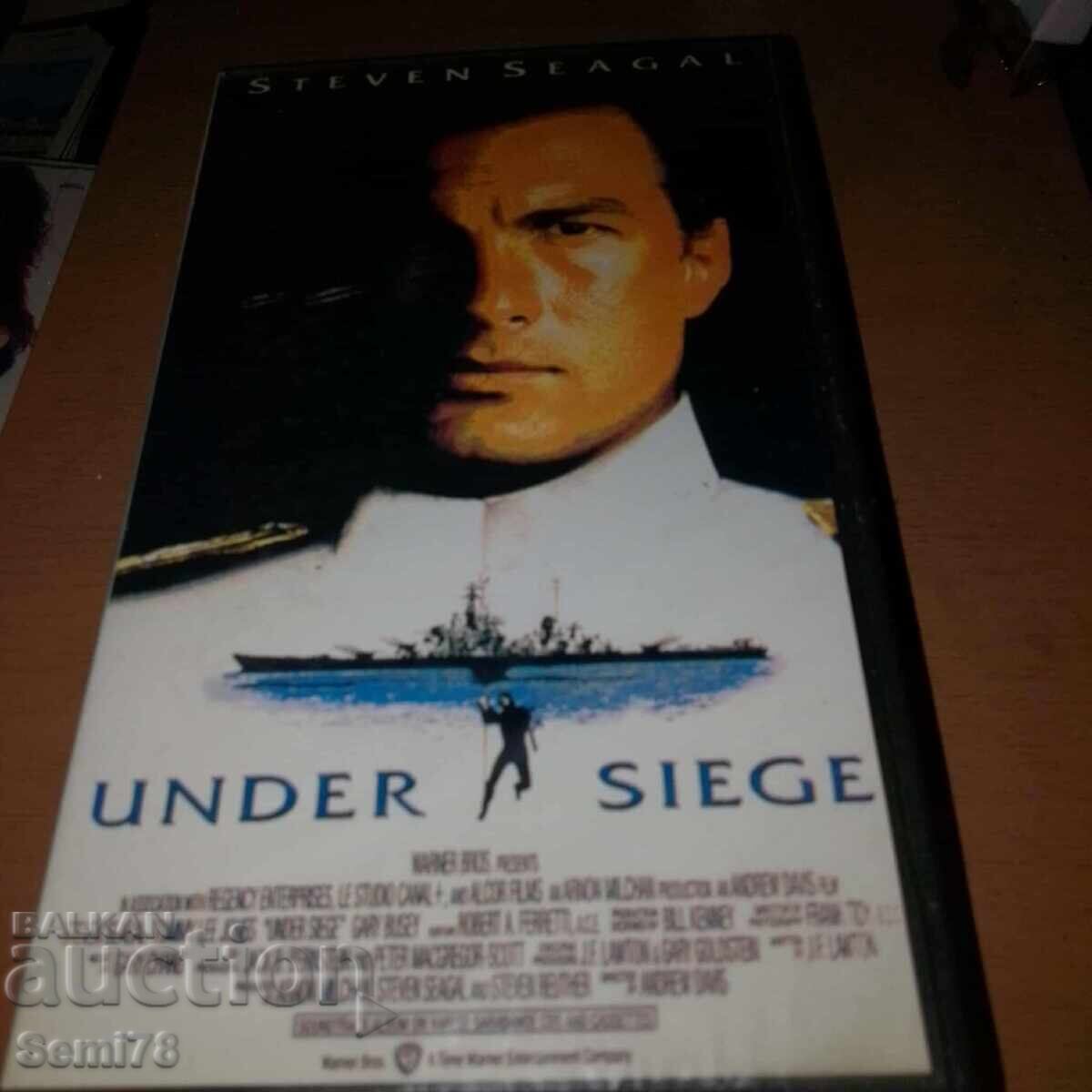 Under Siege - Video Cassette Under Siege - Video Cassette