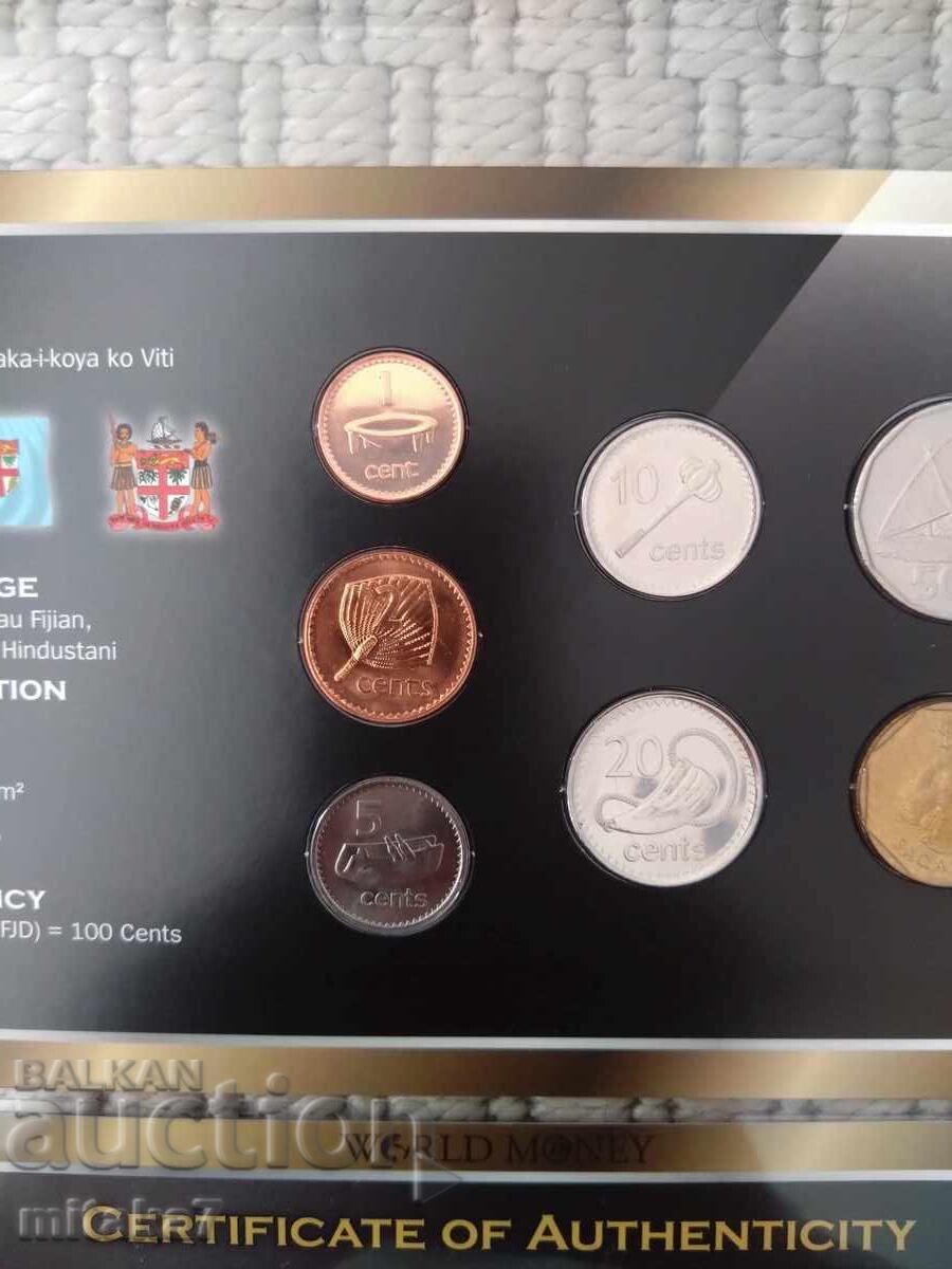 Auction  Fiji Coin Set