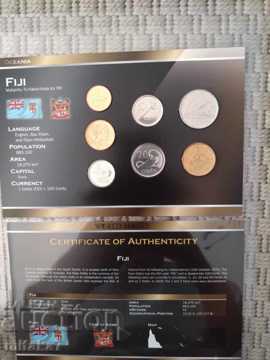 Fiji Coin Set