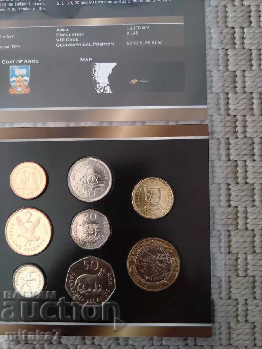 Delivery of Set of Falkland Islands coins Delivery of Set of Falkland Islands coins