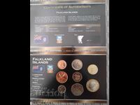 Set of Falkland Islands coins