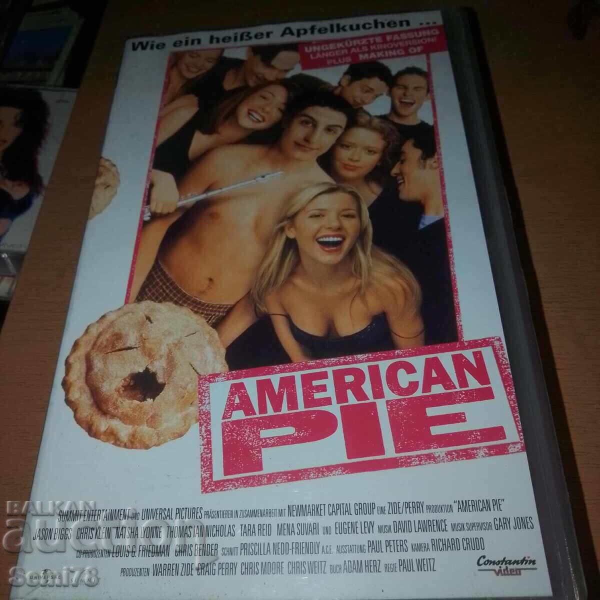 American Pie - Видео касета American Pie - Видео касета