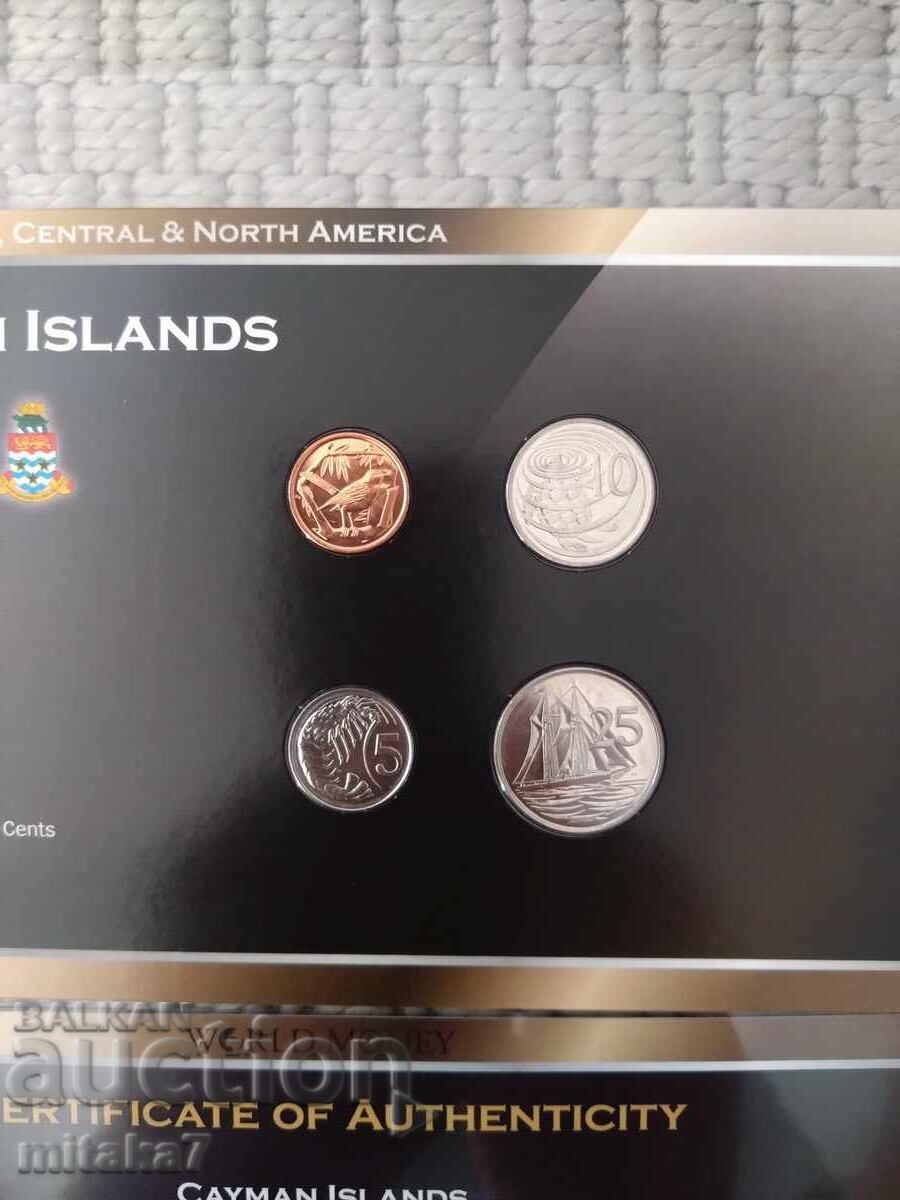 Δημοπρασία Σετ νομισμάτων Νήσων Κέιμαν