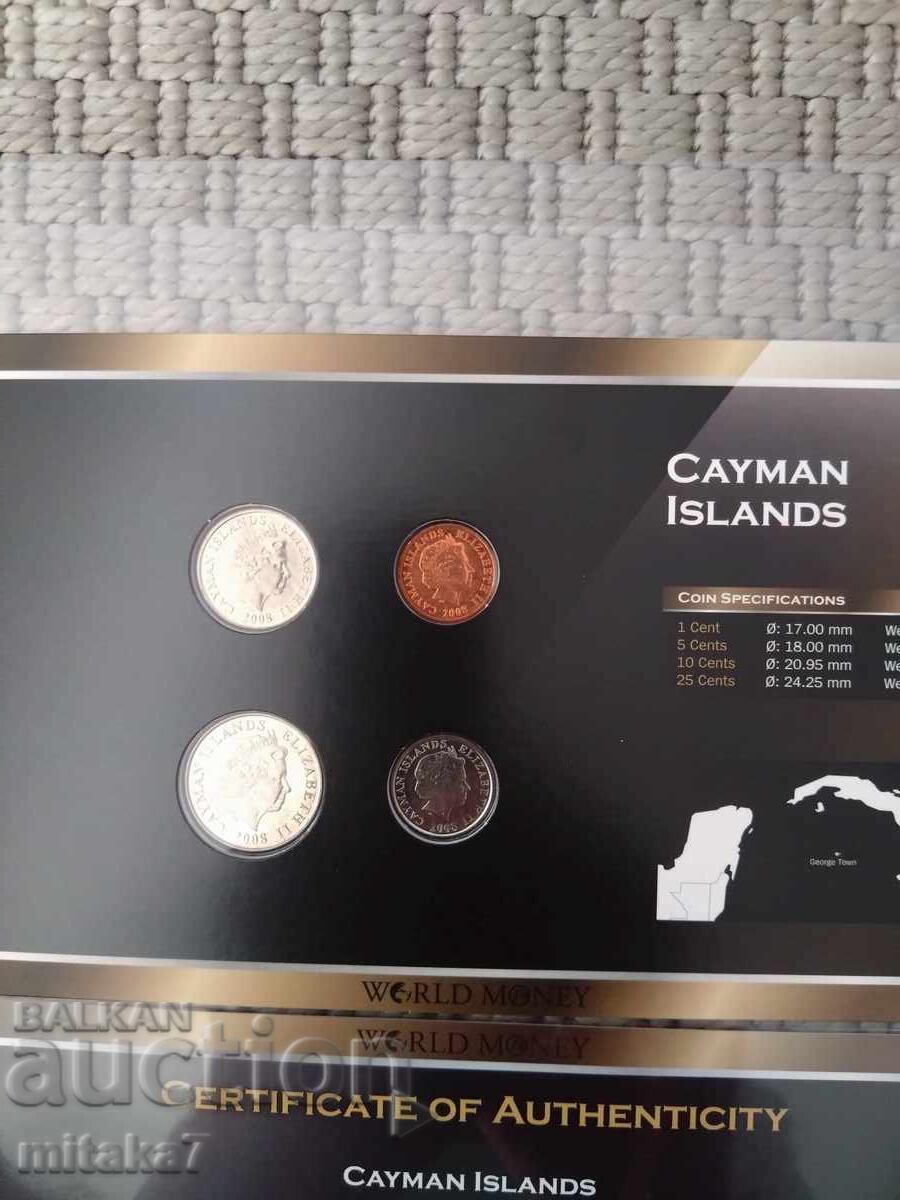 Доставка на Сет монети Кайманови острови Доставка на Сет монети Кайманови острови