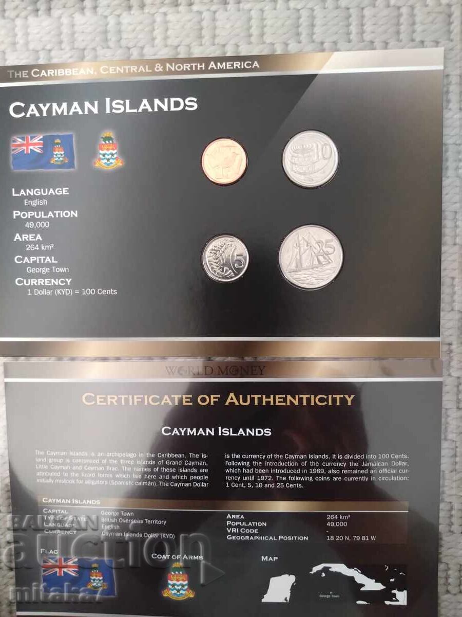 Сет монети Кайманови острови Сет монети Кайманови острови