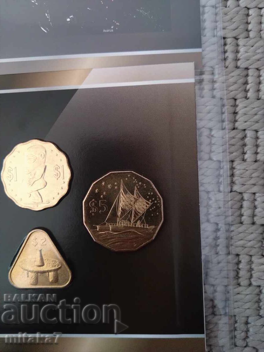Аукцион Сет монети острови Кук